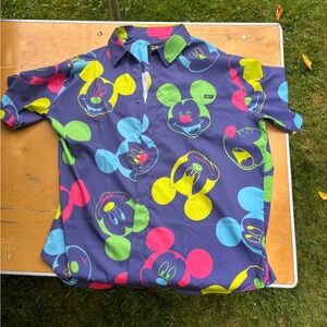 RSVLTS Disney Mickey Mouse Neon all over print XXL